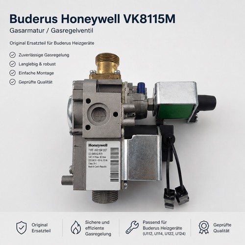 Buderus gasarmatur honeywell - buderus,
