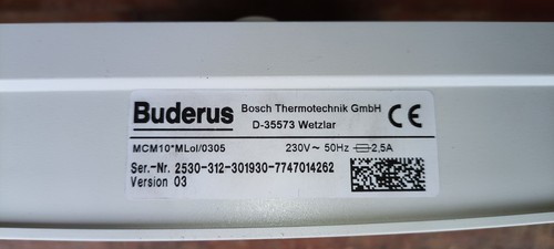 Buderus worcester mcm10 - worcester,